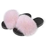 Fox Fur Slippers